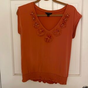 Banana Republic cap sleeve blouse. Size small.